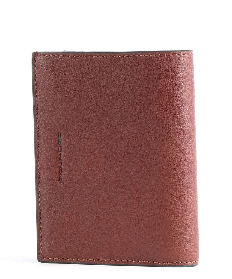 Piquadro Black Square RFID Wallet tabacco