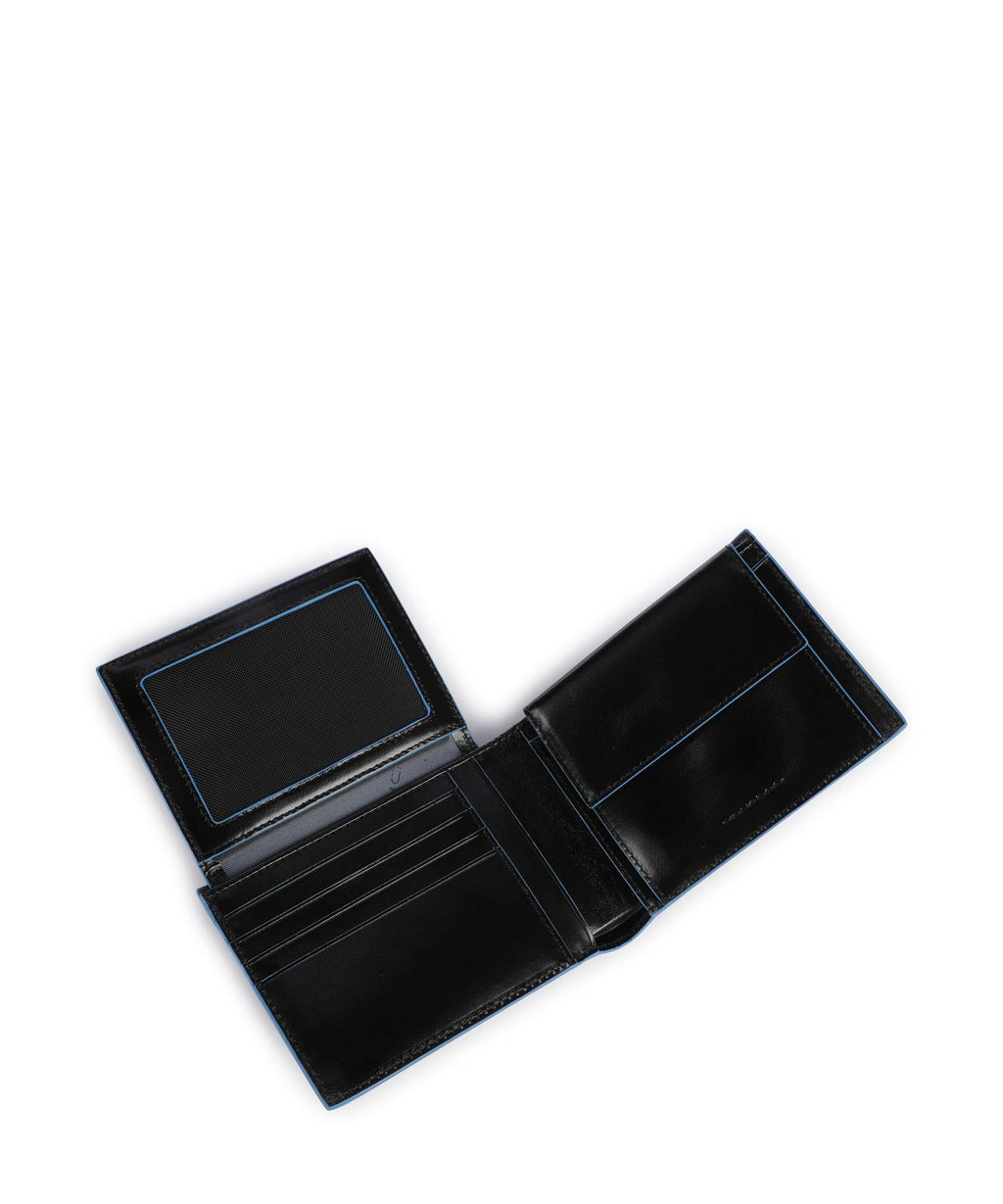 Piquadro Blue Square Wallet black