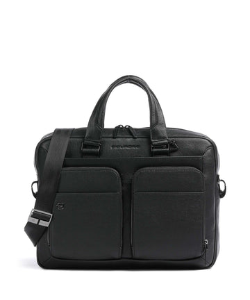 Piquadro Black Square Dokumentmappe black