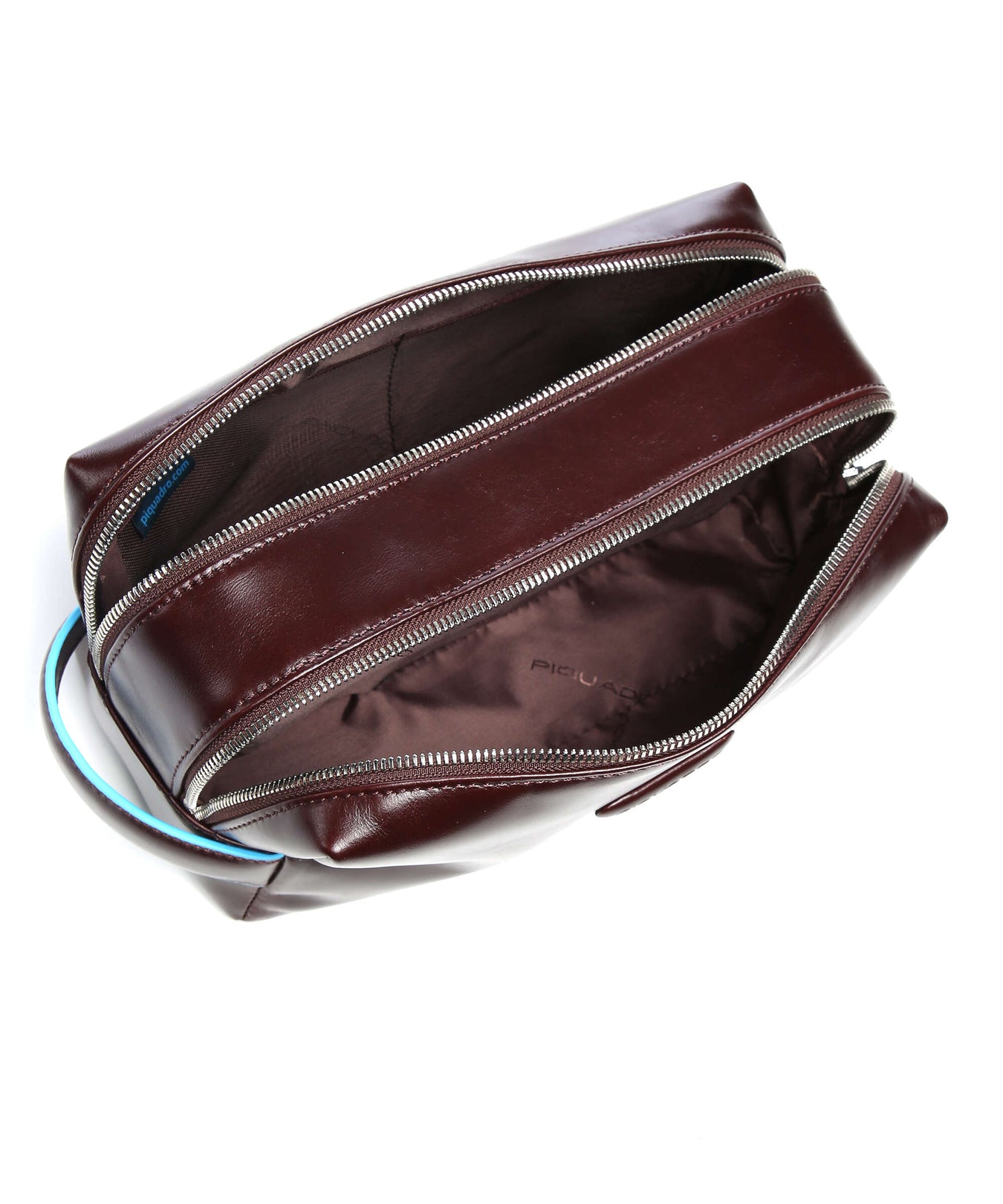 Piquadro Blue Square Toiletry bag mahogany