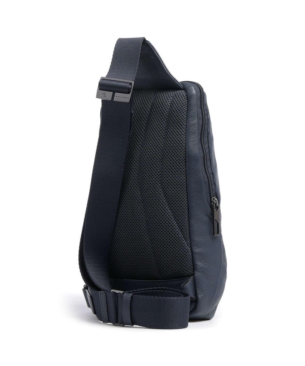 Piquadro Akron Sling bag blue