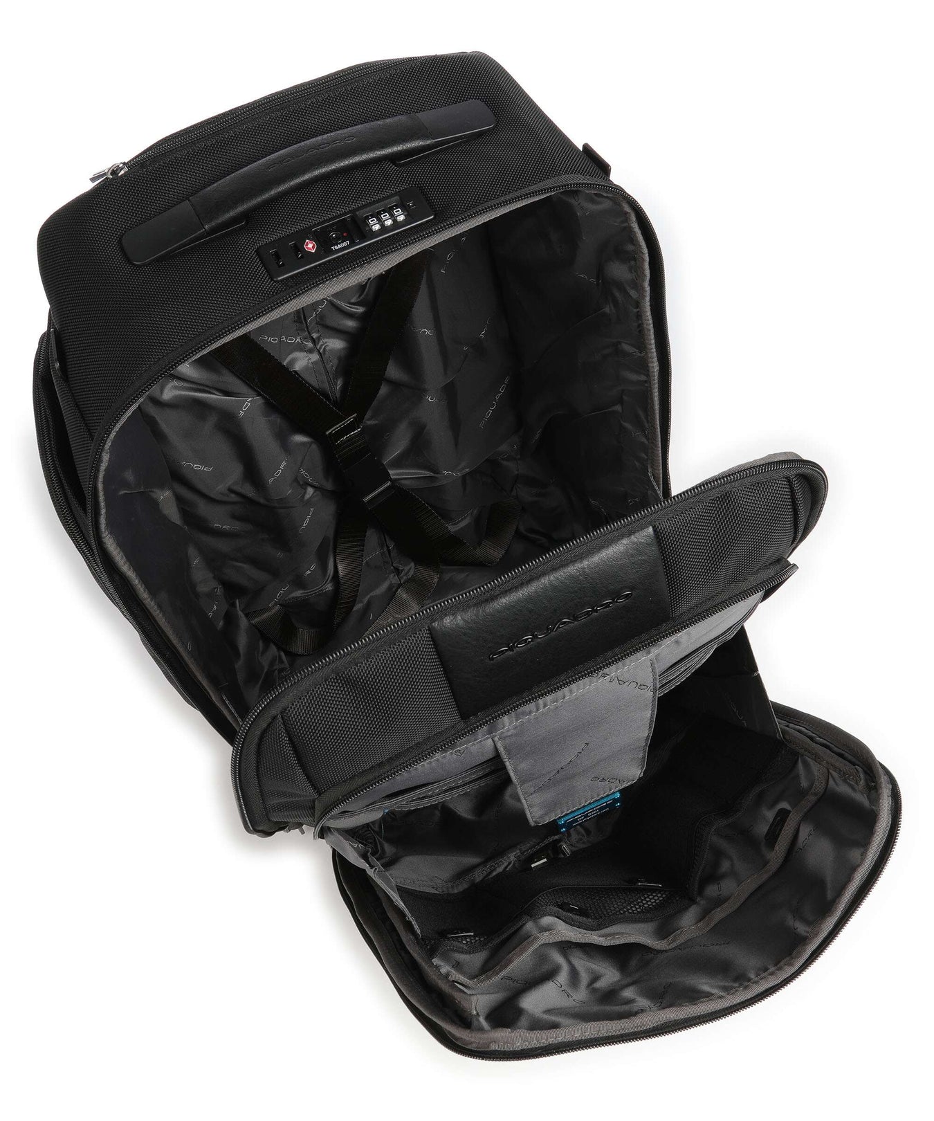 Piquadro Rolling briefcase black