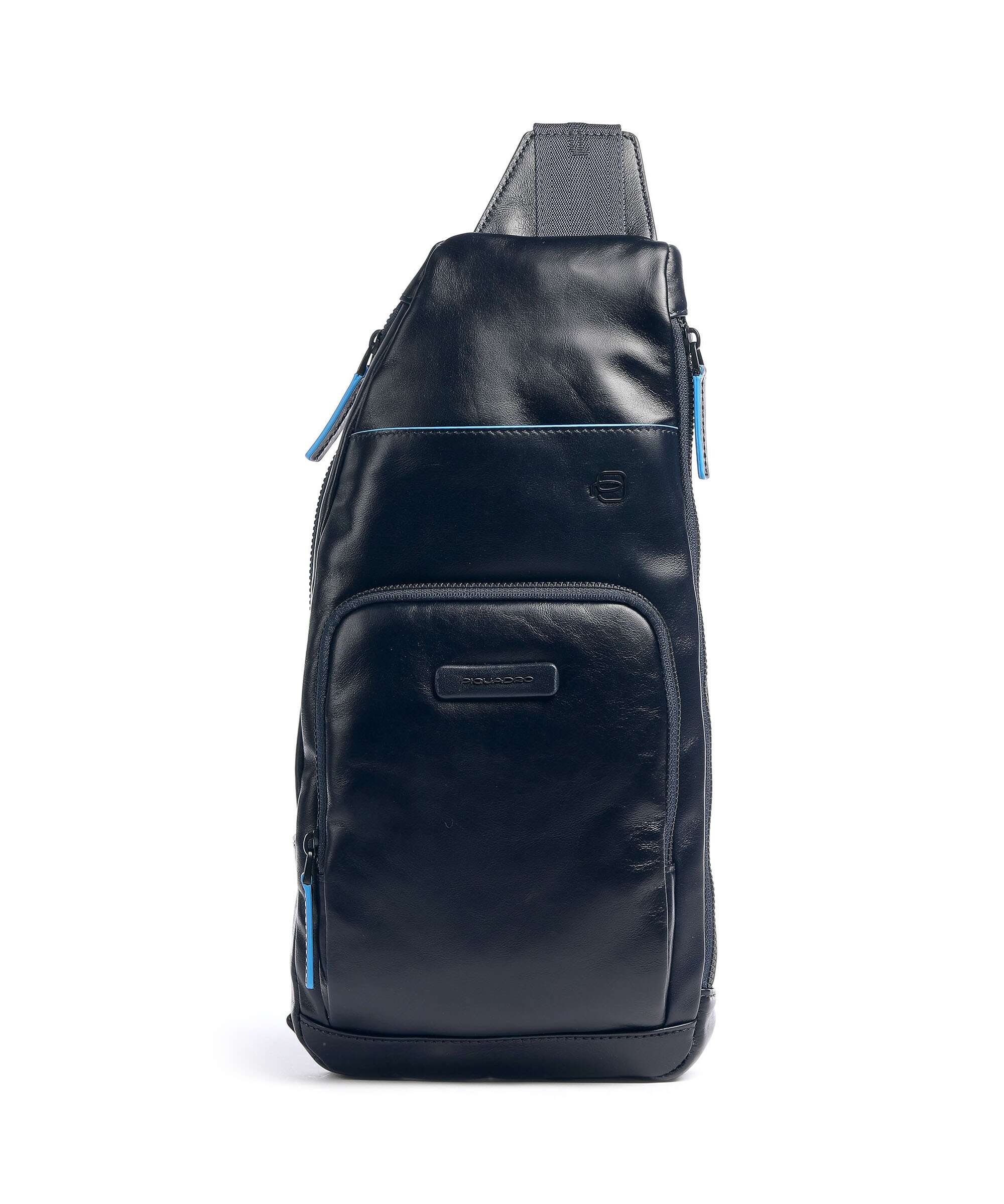 Piquadro Blue Square Revamp Sling bag blue