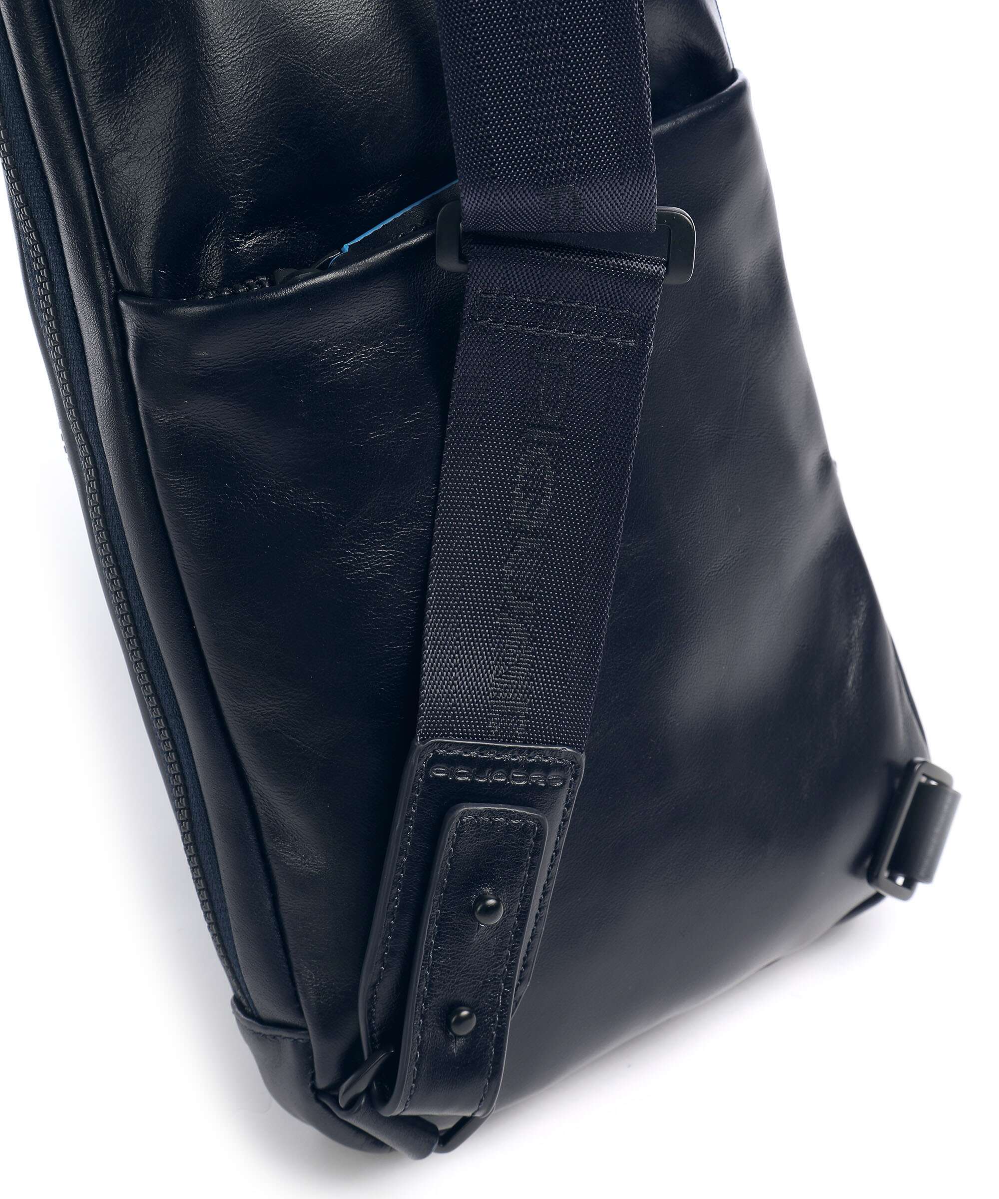 Piquadro Blue Square Revamp Sling bag blue