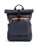 Piquadro Corner 2.0 Rolltop backpack blue