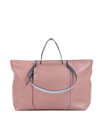 Piquadro Circle Shopper taske rosa grigio