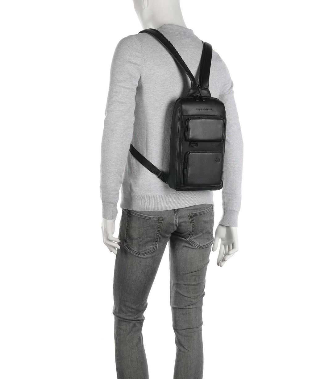 Piquadro Liko Sling bag nero