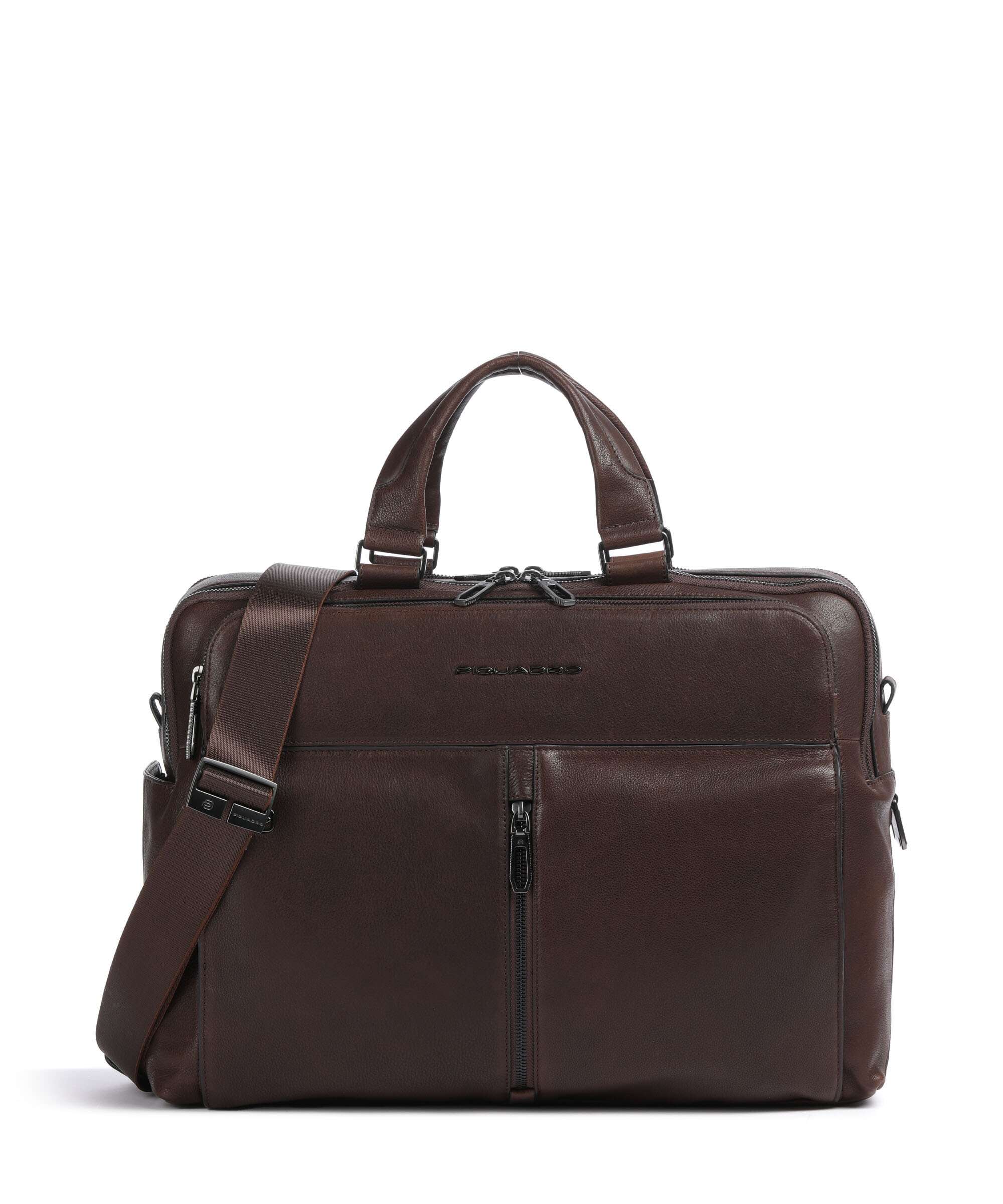 Piquadro Wollem Laptop bag testa moro