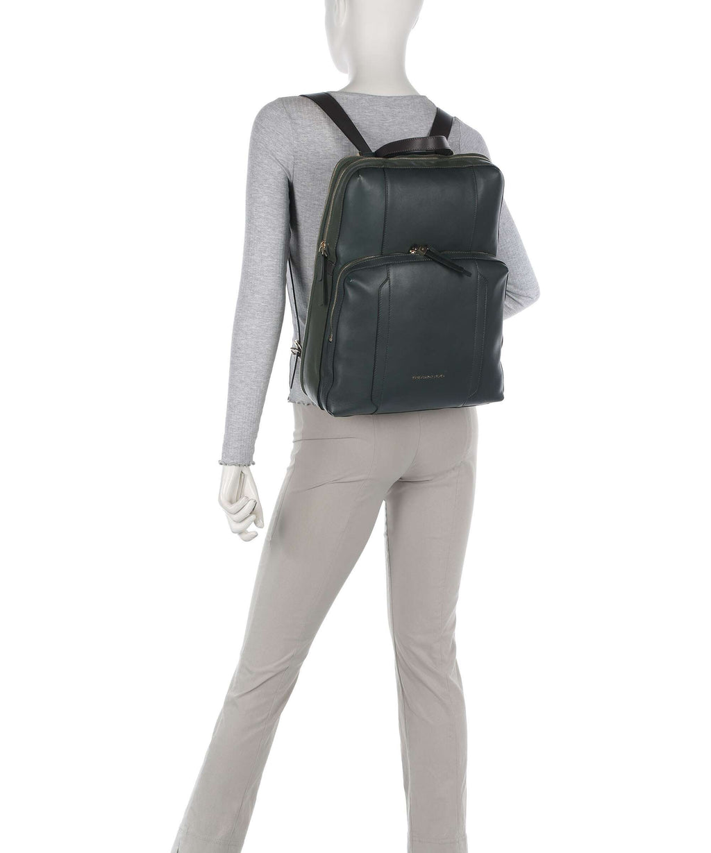 Piquadro Circle Laptop backpack verde bosco/verde oliva