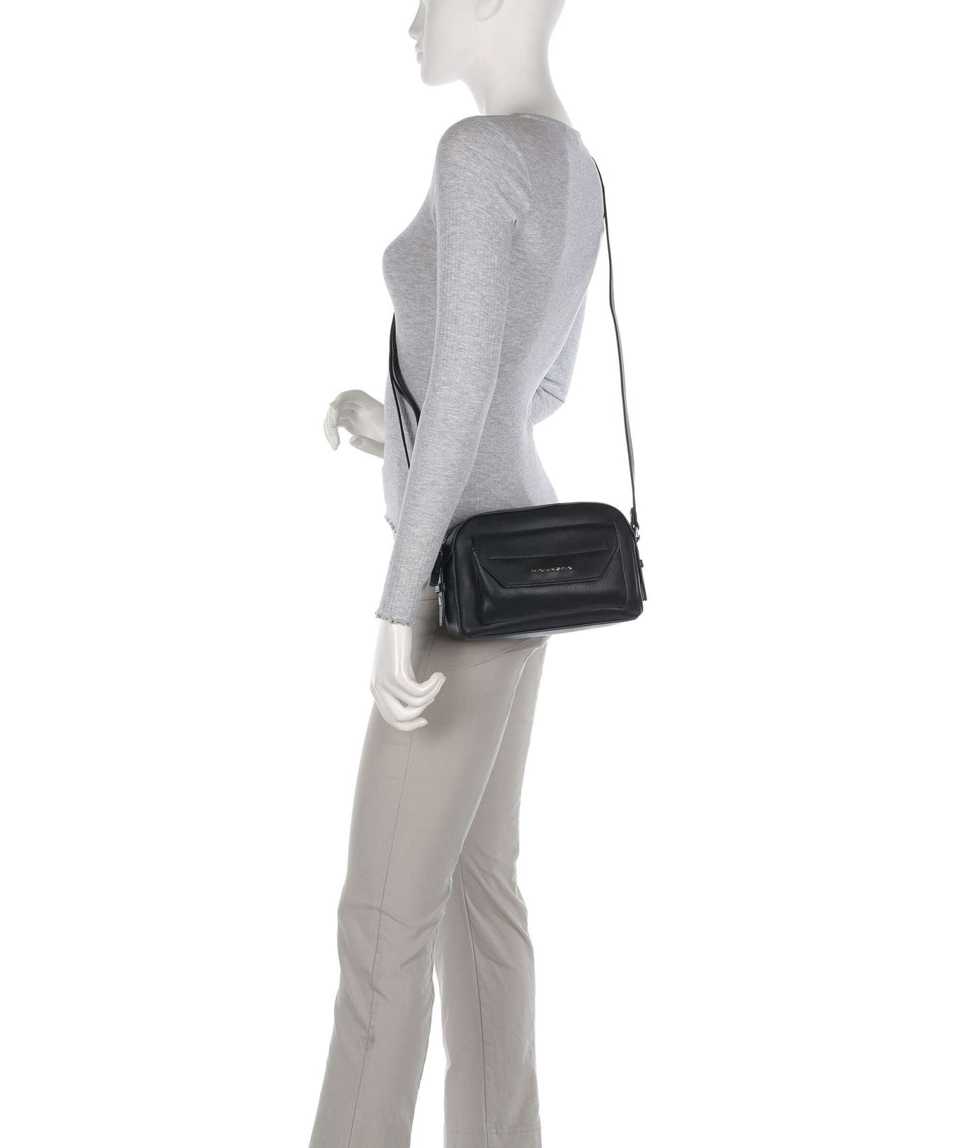 Piquadro Circle Crossbody bag nero