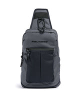Piquadro Arne Sling bag blu nebbia
