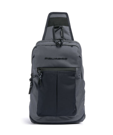 Piquadro Arne Sling taske blu nebbia