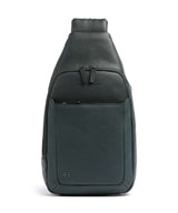 Piquadro Black Square Sling taske verde bosco/verde oliva