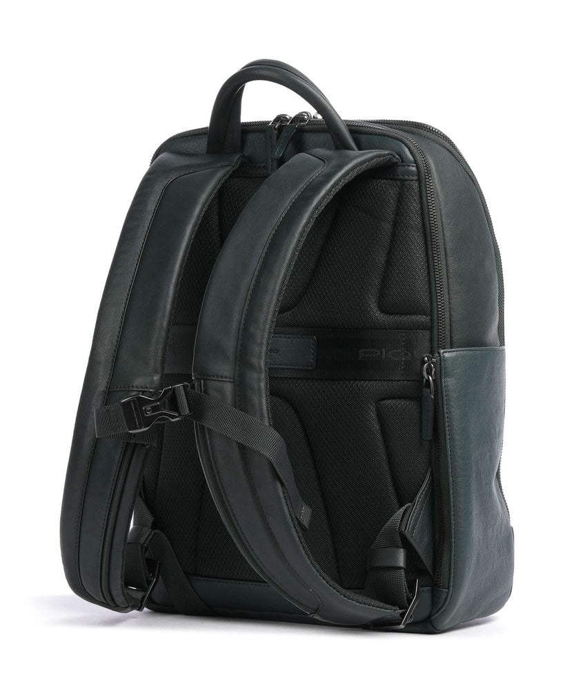 Piquadro Black Square Backpack verde bosco/verde oliva