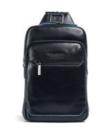 Piquadro Blue Square Sling taske blu notte