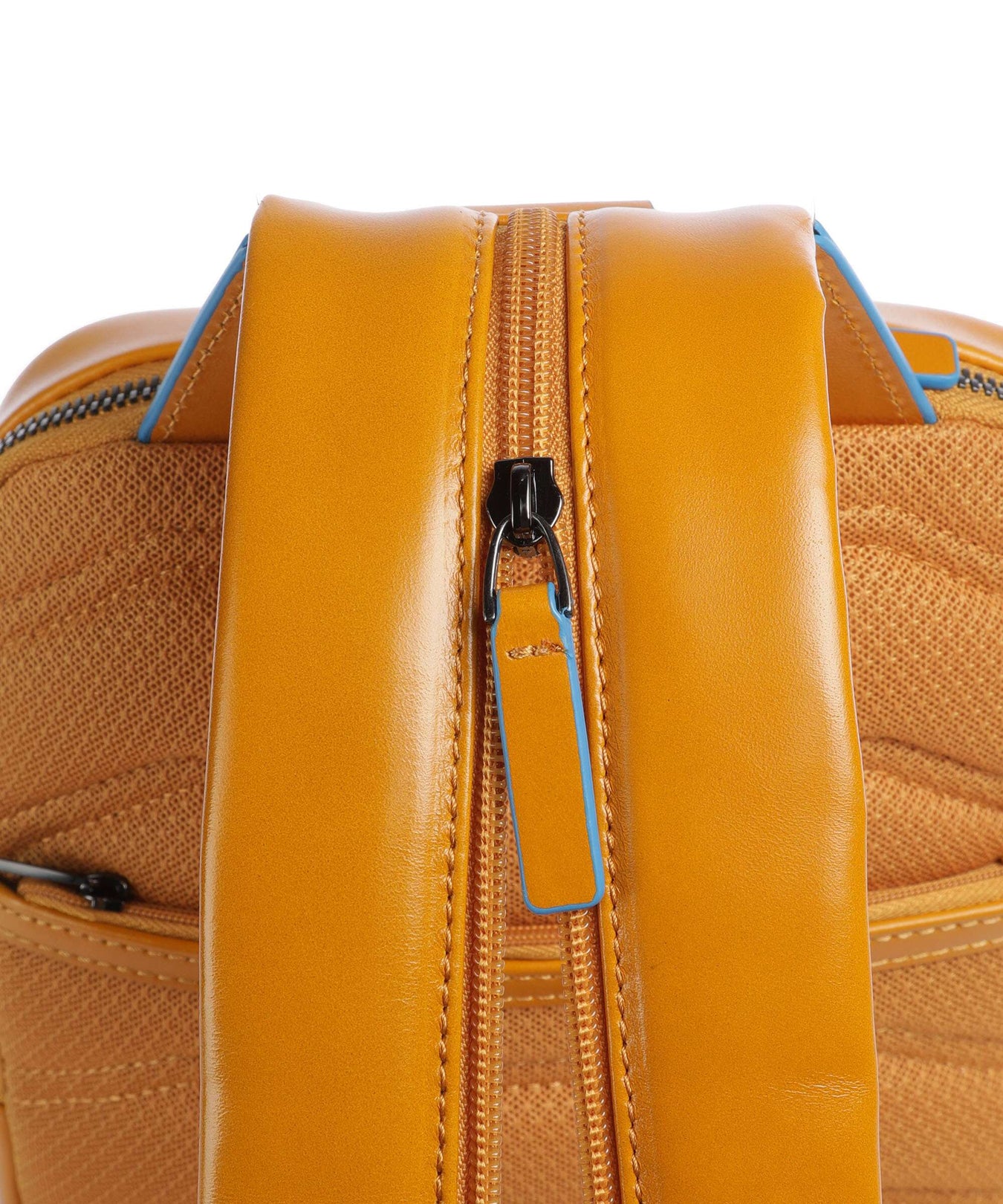 Piquadro Blue Square Sling bag giallo zafferano