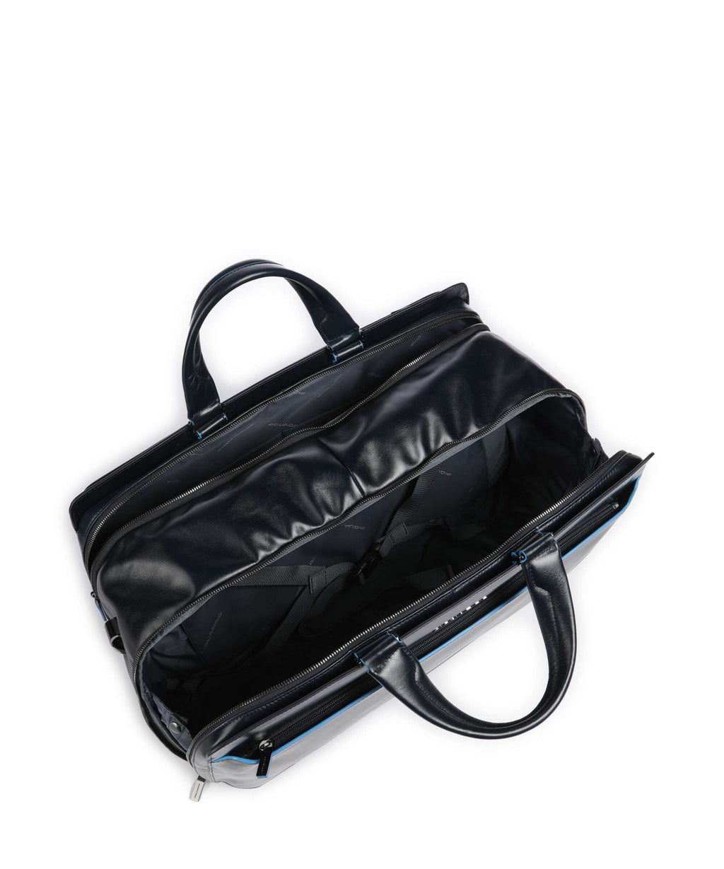 Piquadro Blue Square Weekend bag blu notte