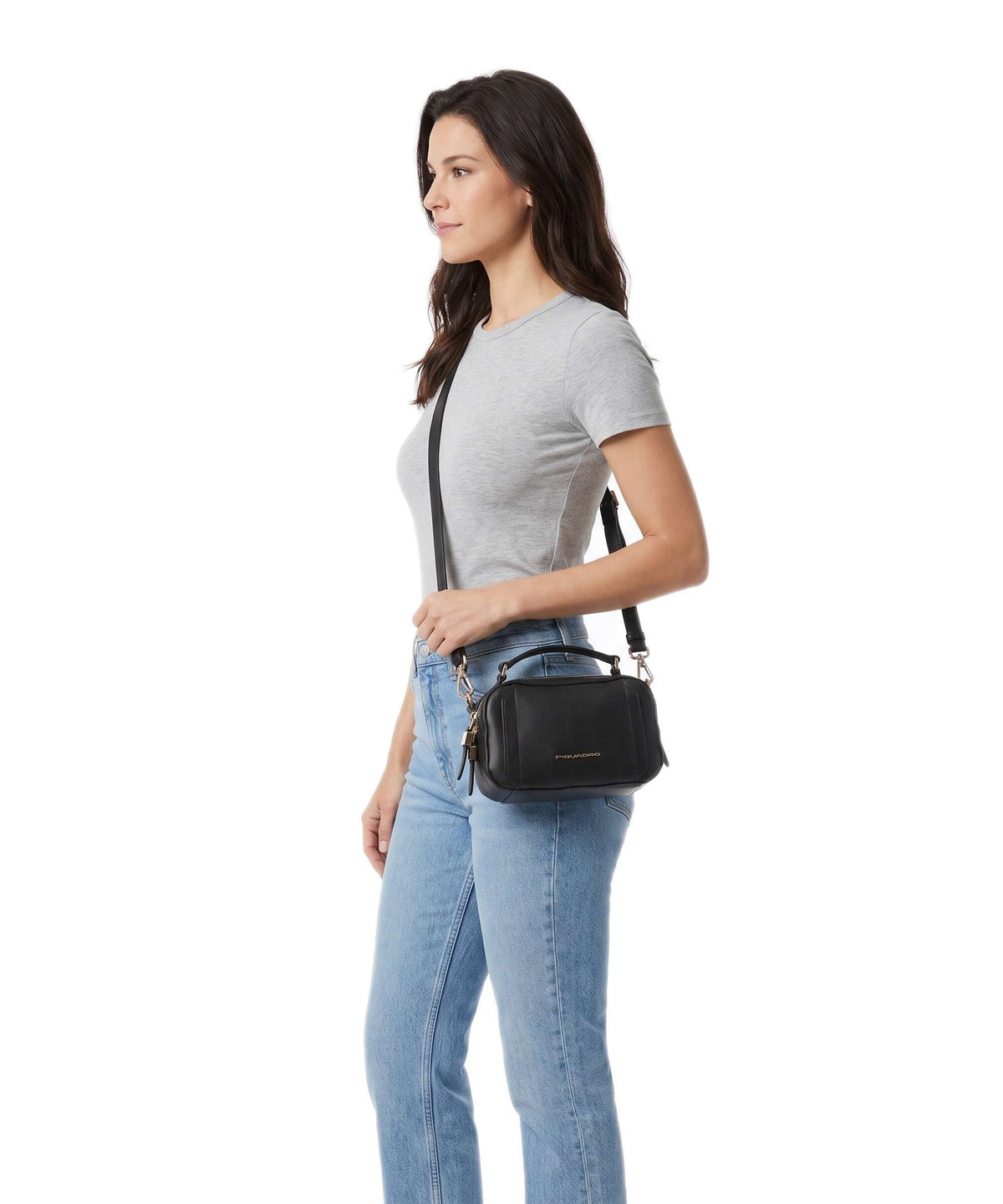 Piquadro W92 Crossbody bag black