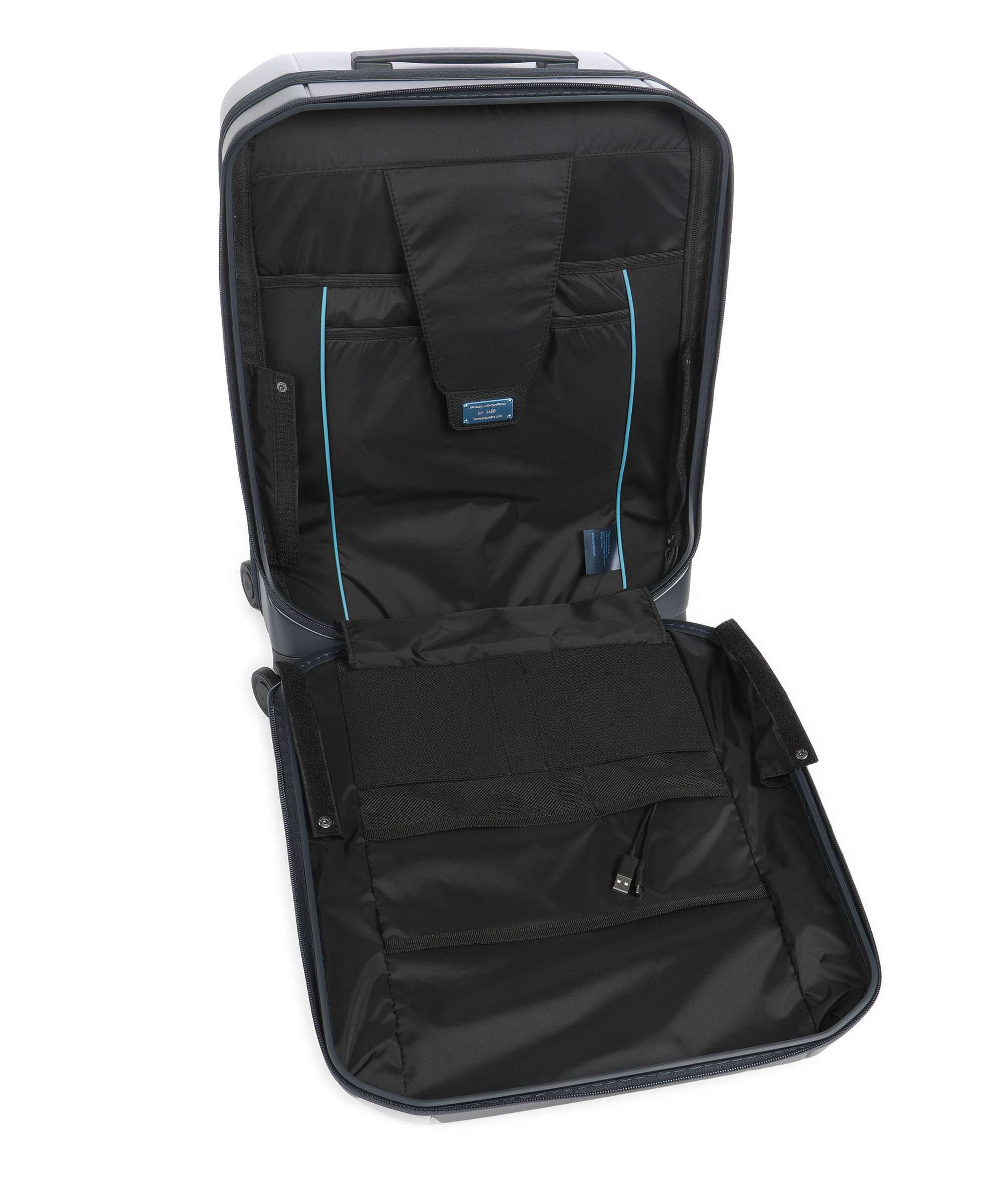Piquadro PQ-Light Spinner (4 wheels) mat blue