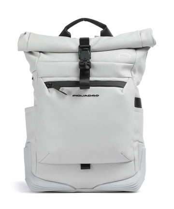 Piquadro Corner 2.0 Rolltop rygsæk white