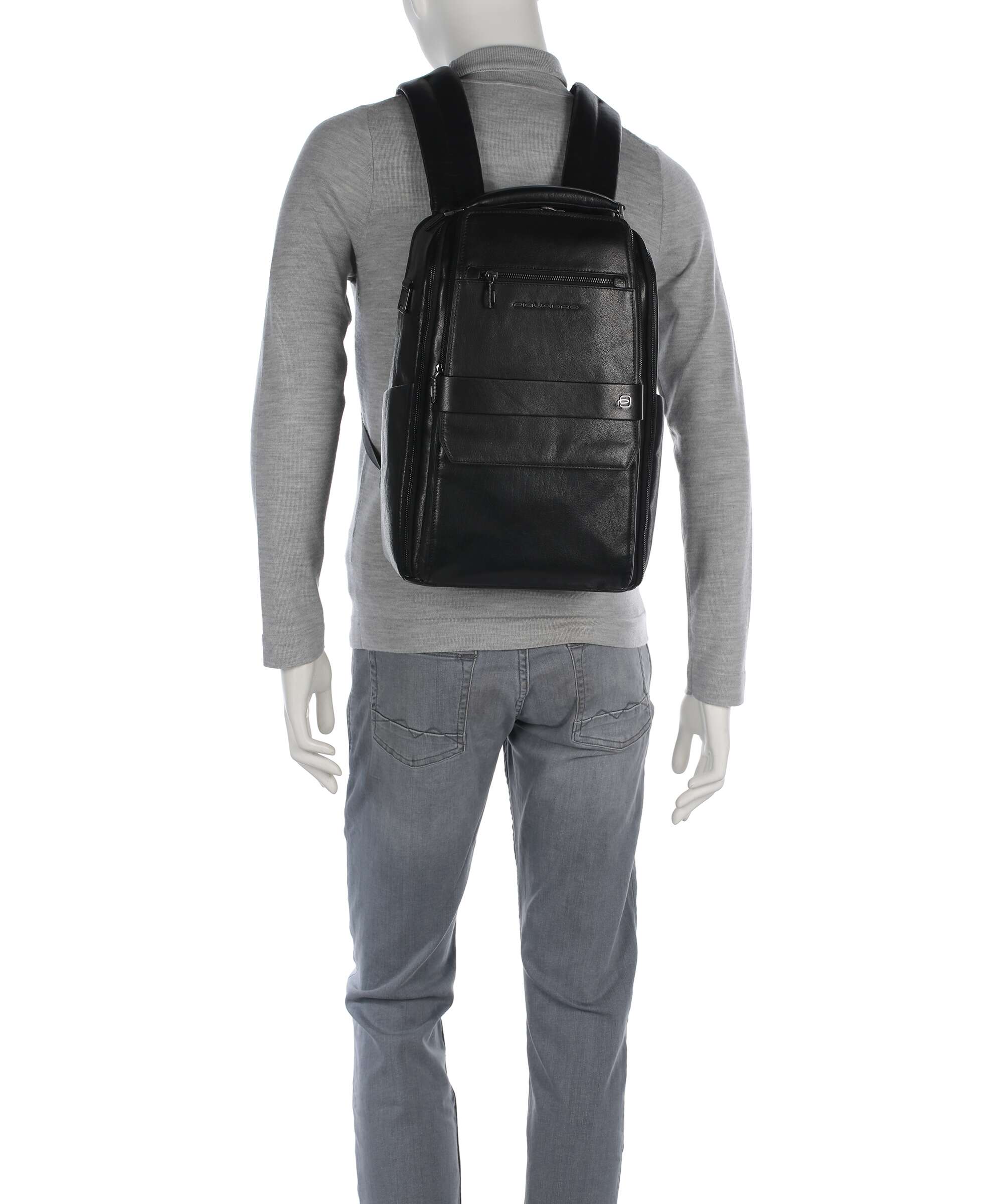 Piquadro Solm Laptop backpack black