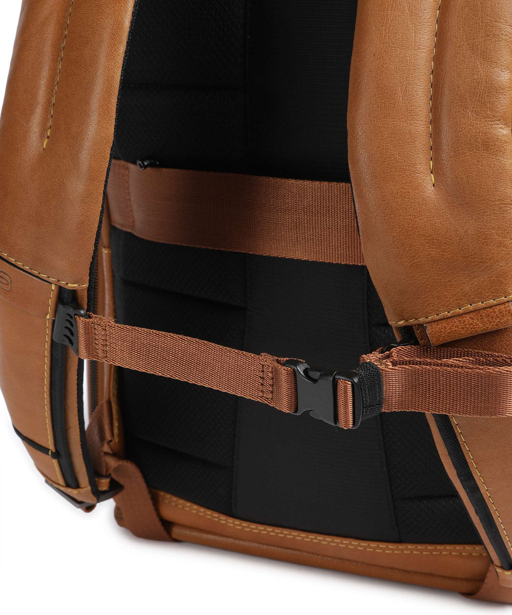 Piquadro Solm Travel backpack beige