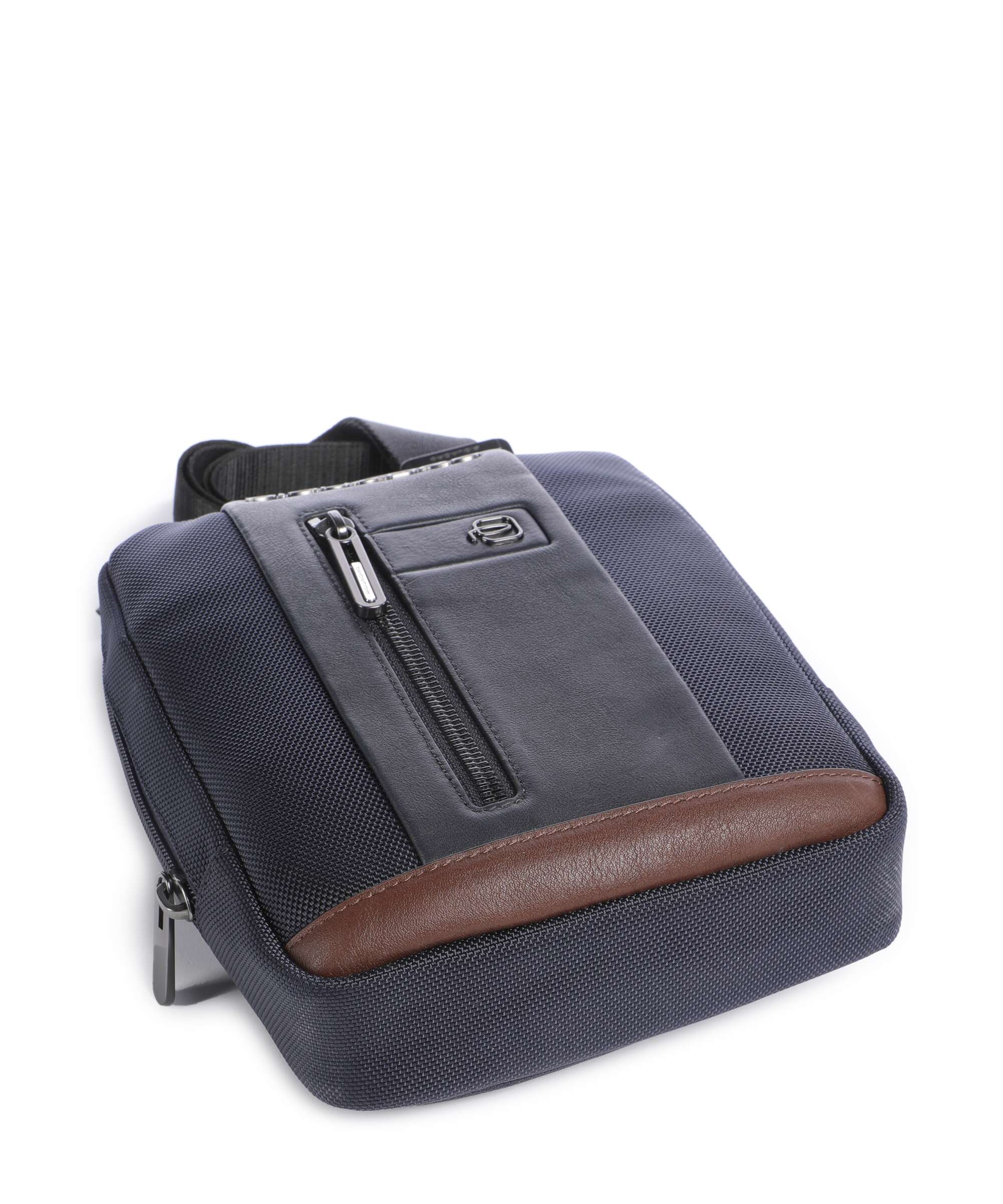 Piquadro Brief 2 Crossbody bag blue/cognac