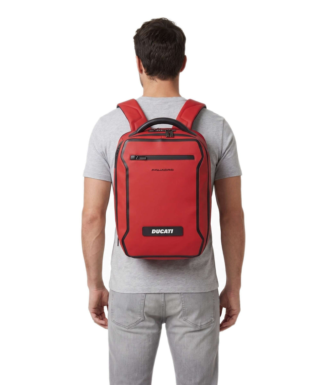 Piquadro Ducati C2OWD 30 Backpack red