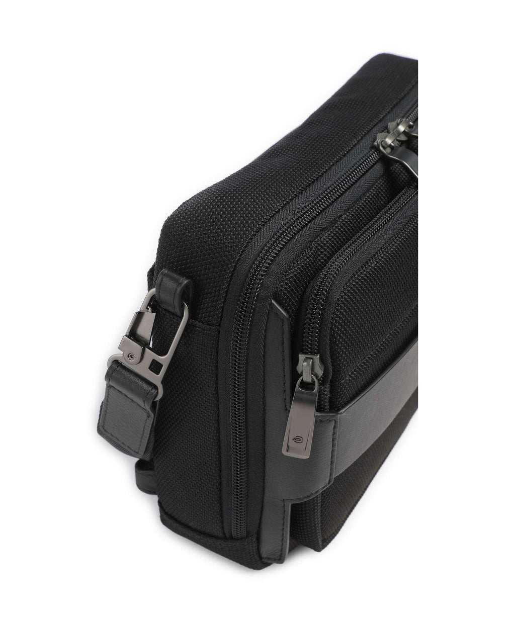Piquadro Oberon Crossbody bag black