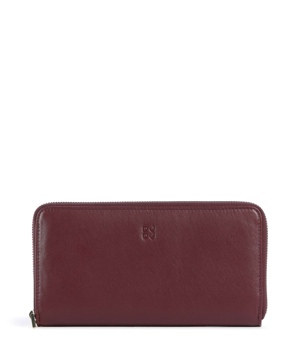 DuDu Bags Mauritius RFID Wallet burgundy