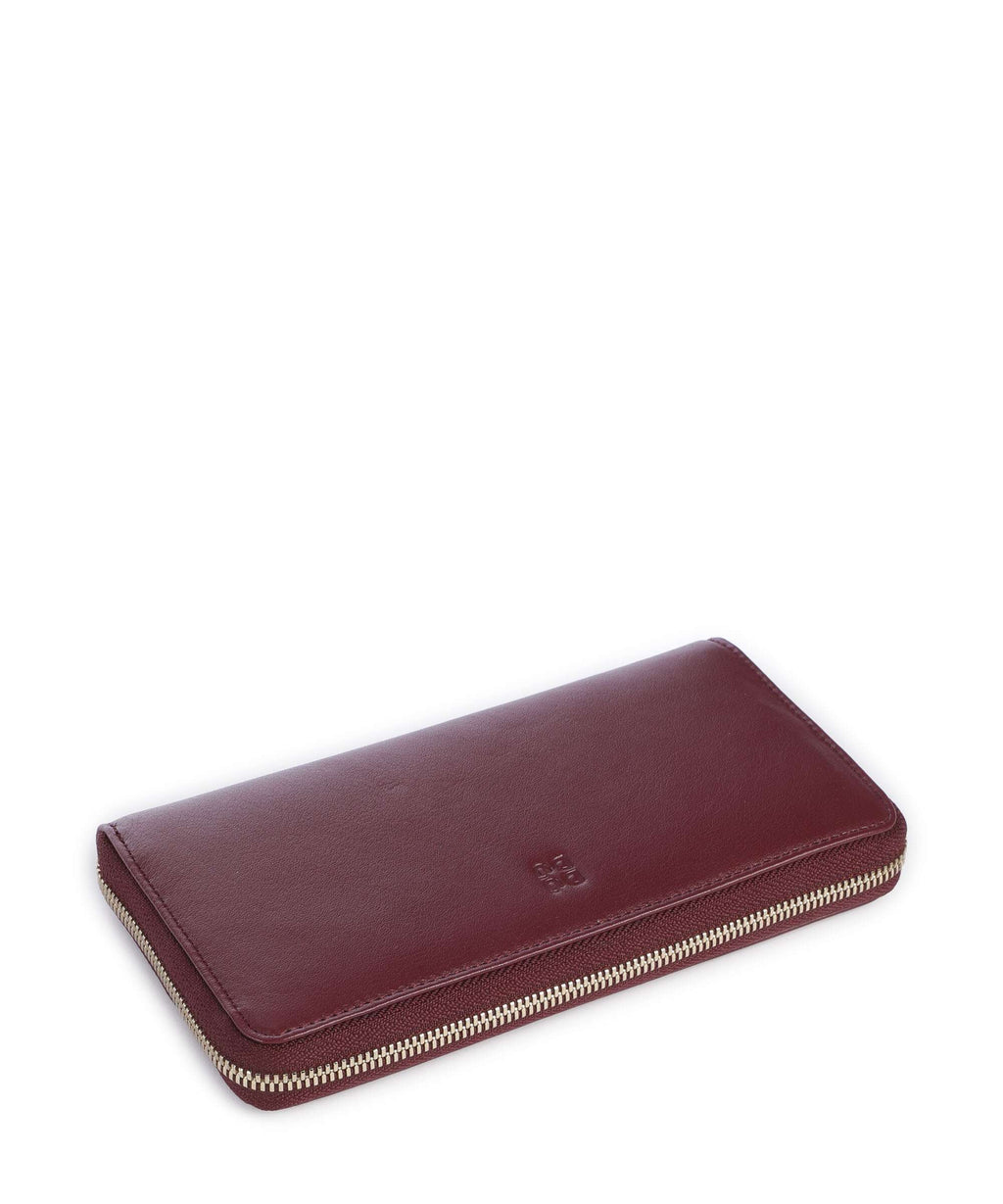 DuDu Bags Mauritius RFID Wallet burgundy