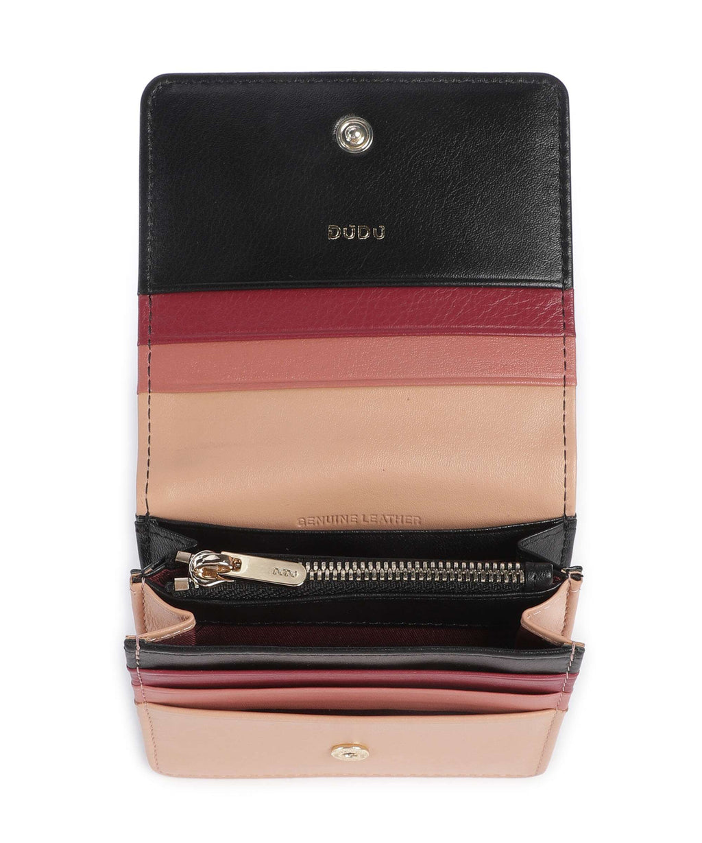 DuDu Bags Flores Wallet black