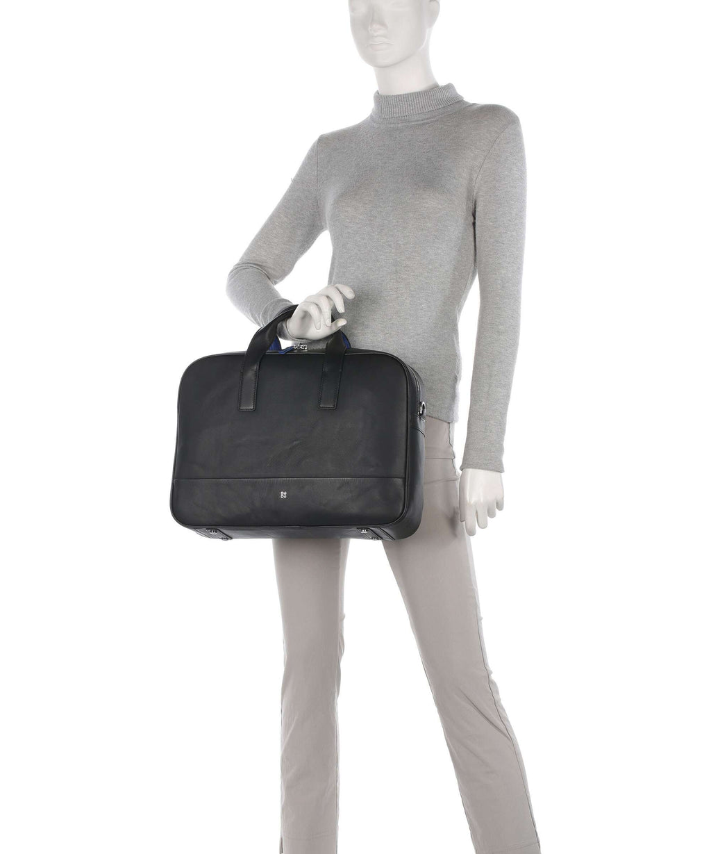 DuDu Bags Boston Briefcase black
