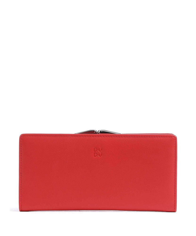 DuDu Bags Chiloè RFID Wallet flame red