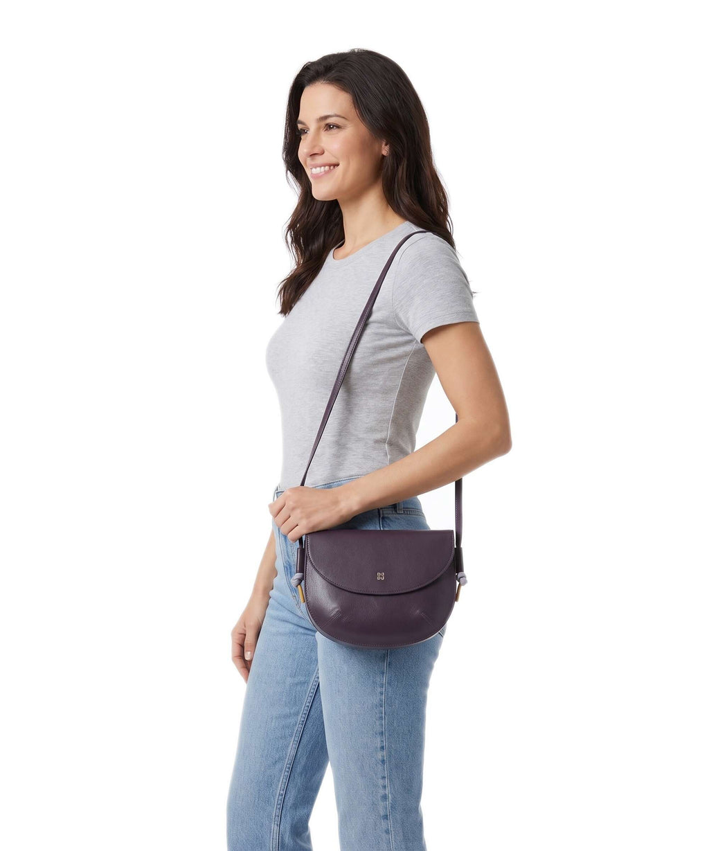 DuDu Bags Skye Crossbody bag deep purple