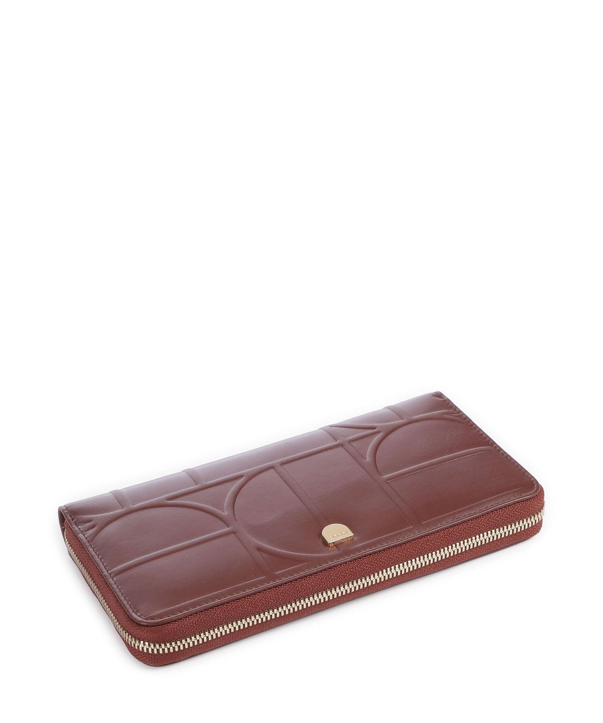 DuDu Bags Up! Wallet chocolate/lilac