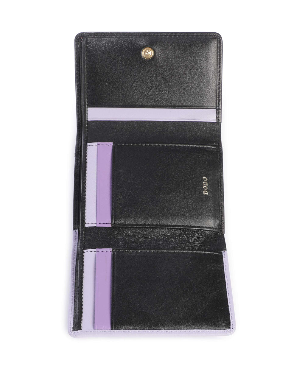 DuDu Bags Corsica Wallet black lavender