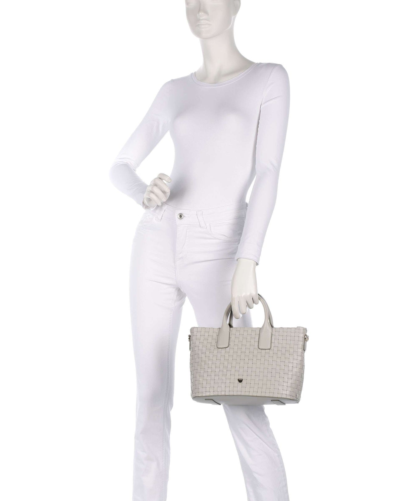 DuDu Bags Jaqueline Handbag pearl grey