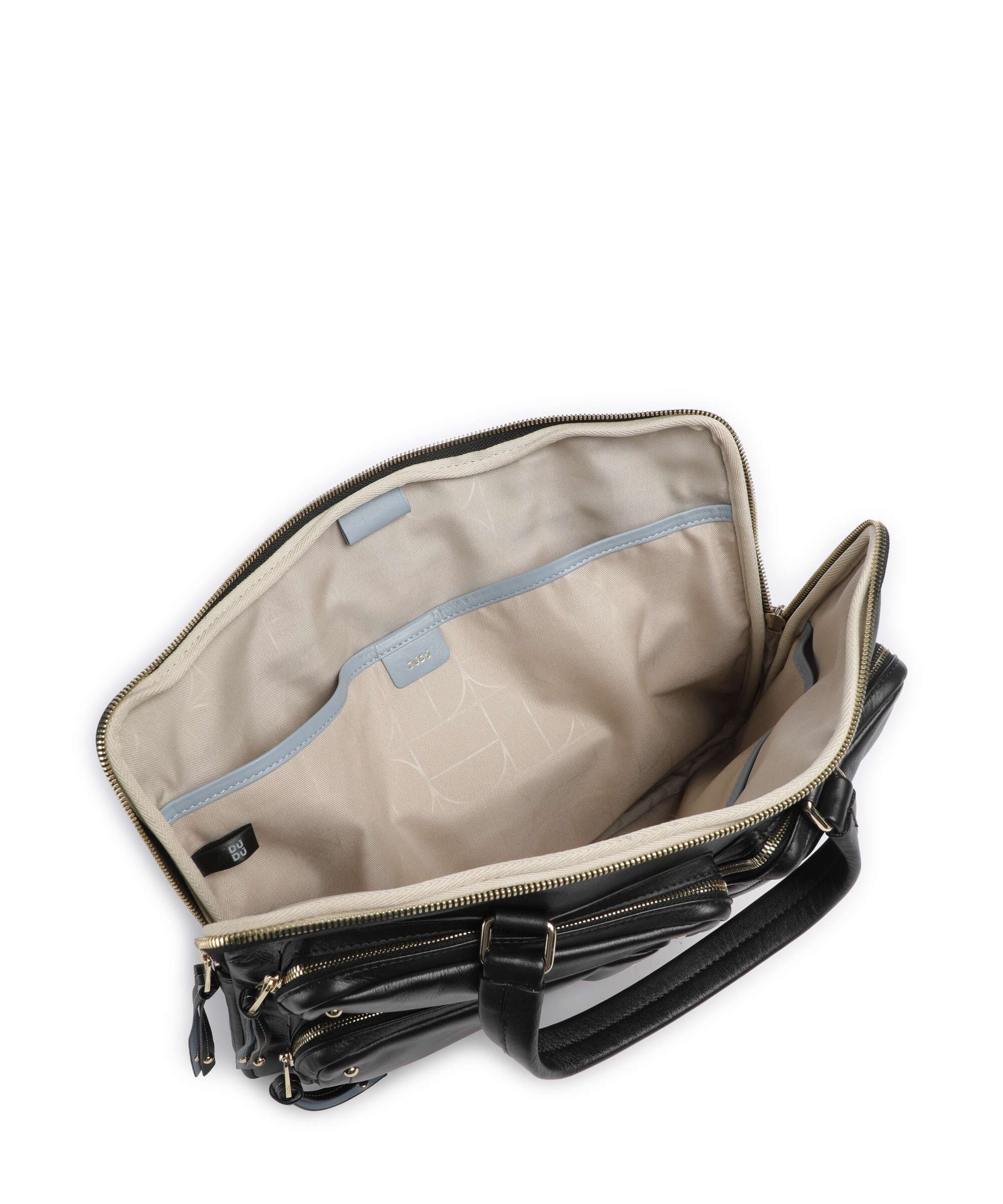 DuDu Bags Pocket Dots Laptop bag nero