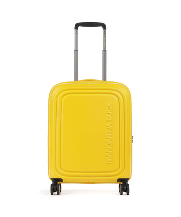 Mandarina Duck Logoduck+ Kuffert med 4 hjul duck yellow