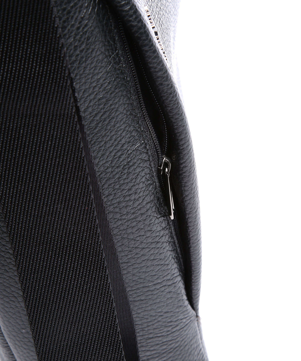 Mandarina Duck Mellow Leather Backpack bag nero