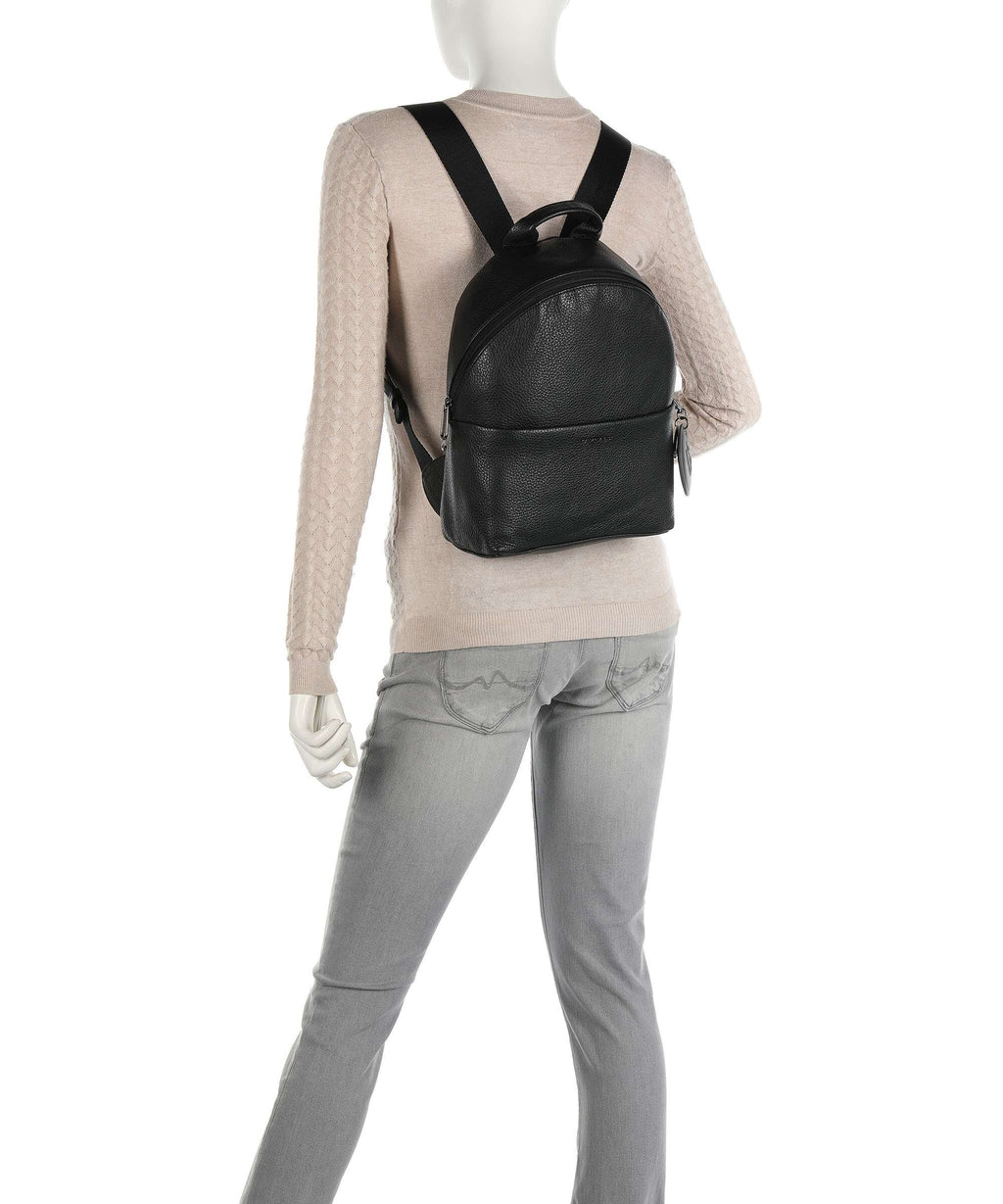 Mandarina Duck Mellow Leather Backpack nero