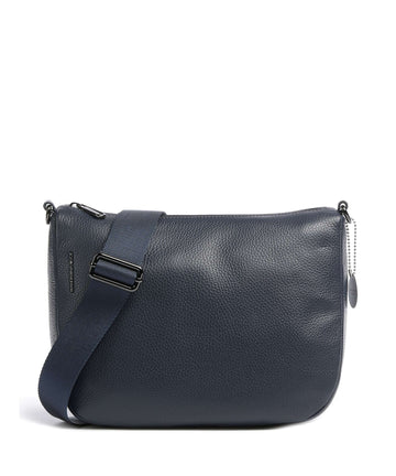 Mandarina Duck Mellow Leather Crossover taske dress blue