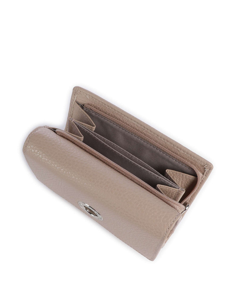 Mandarina Duck Mellow Leather Wallet warm taupe
