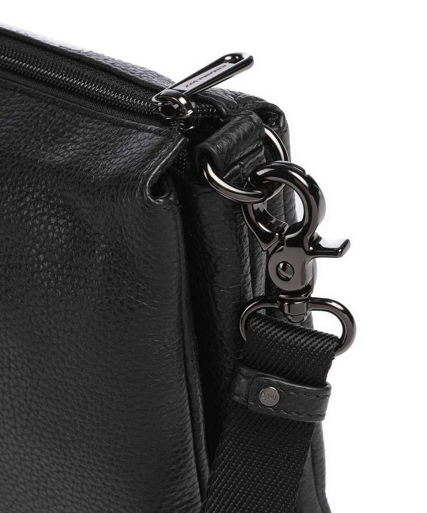Mandarina Duck Mellow Leather Crossbody bag nero