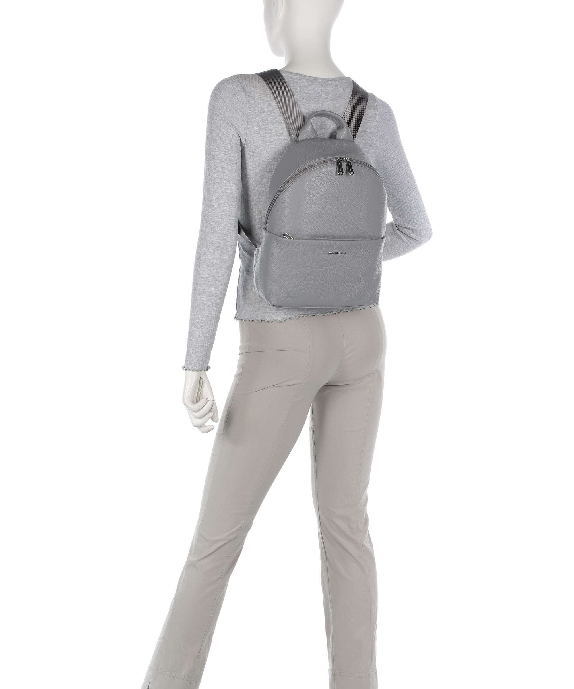 Mandarina Duck Mellow Leather Backpack december sky
