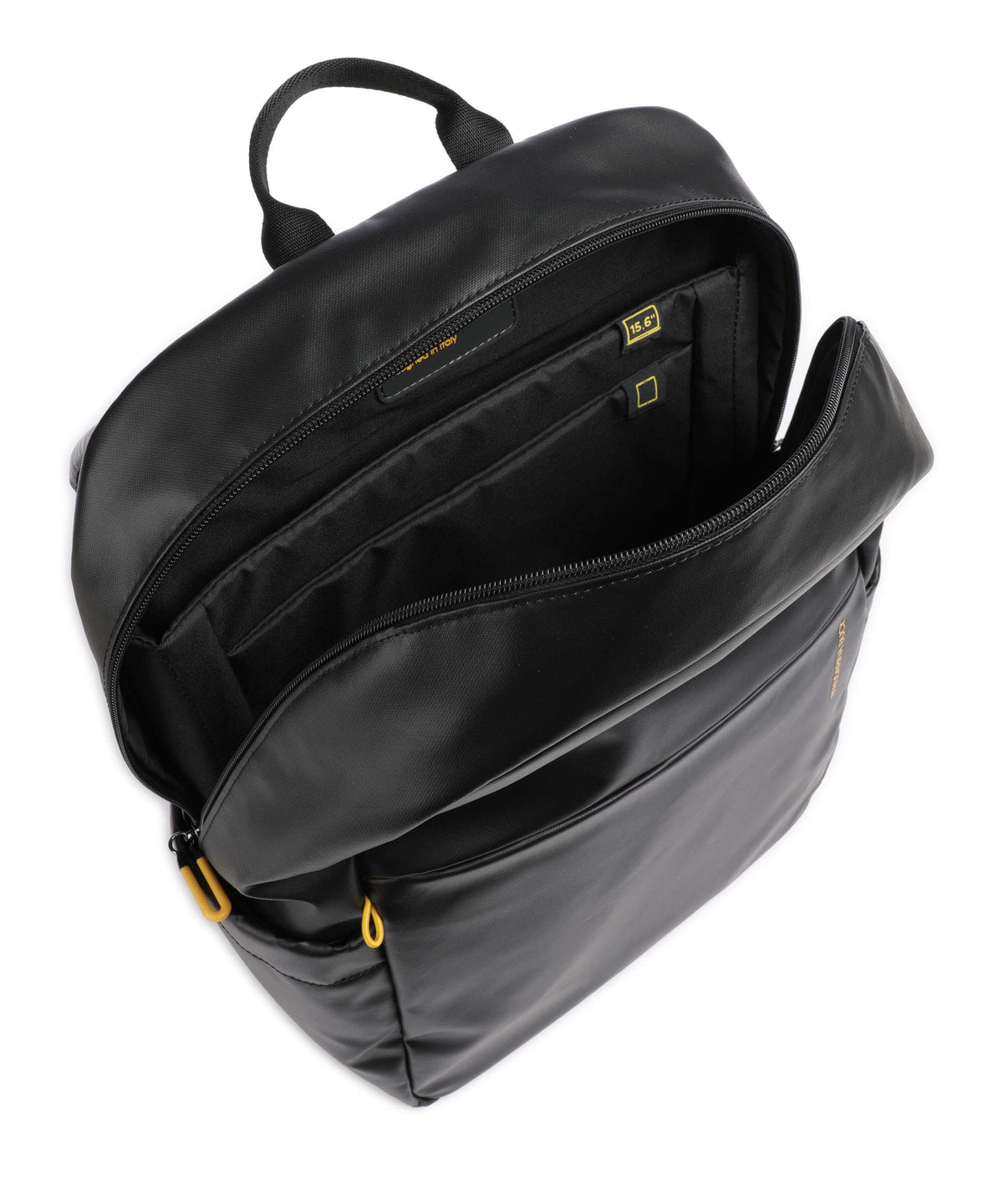 Mandarina Duck Coated Laptop backpack black