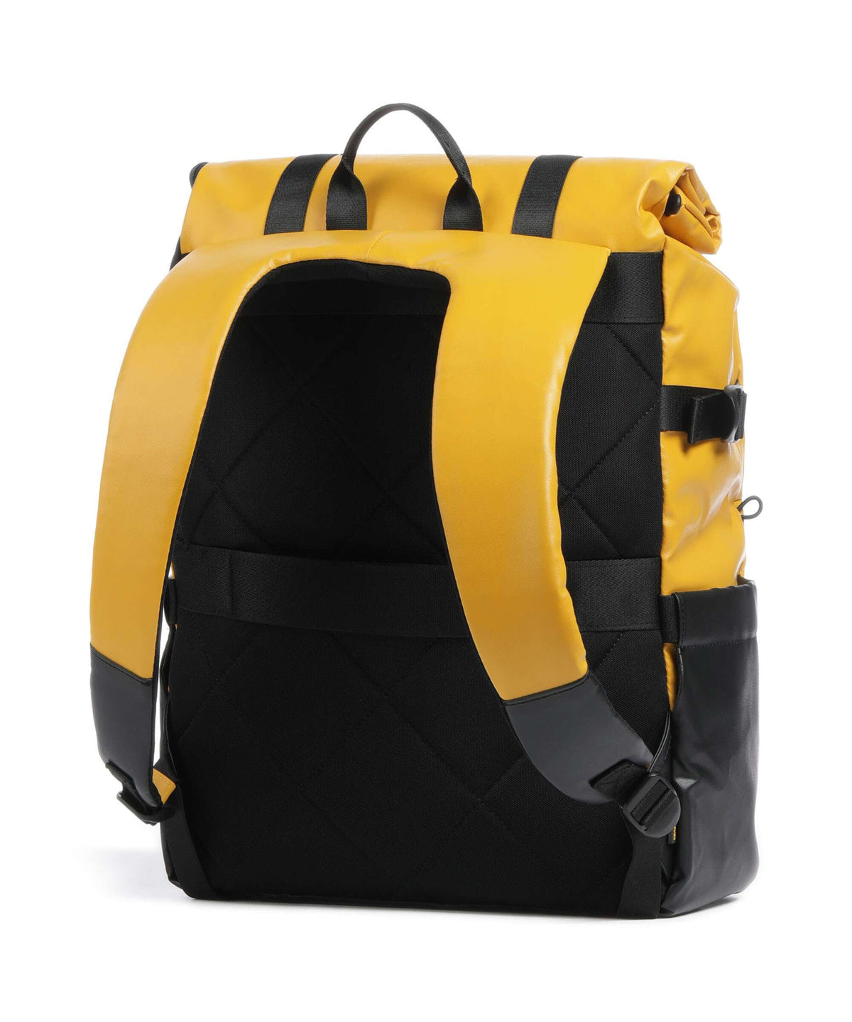 Mandarina Duck Coated Laptop backpack duck yellow