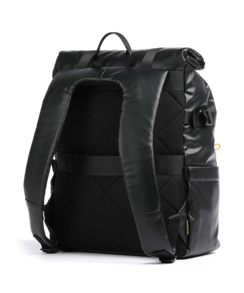 Mandarina Duck Eco Coated Laptop backpack black