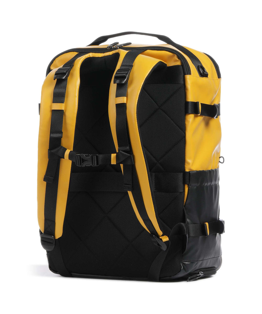 Mandarina Duck Coated Backpack duck yellow